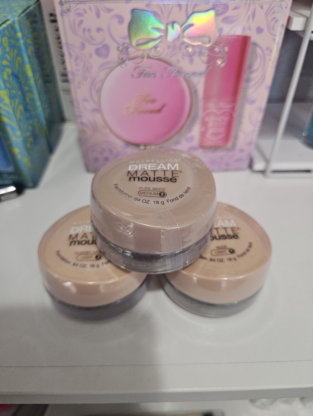 Maybelline Dream Matte Mousse Foundation Set